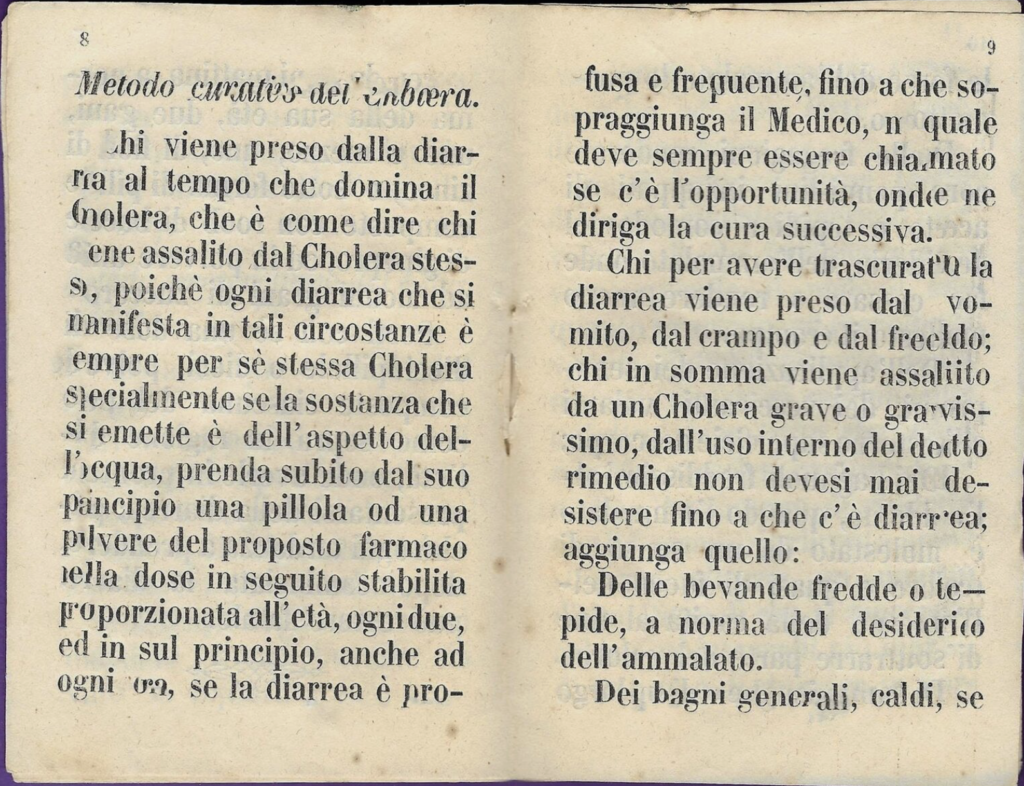 Public health information from the cholera outbreak in 1855. From: https://www.ebay.com/itm/236086266349. 